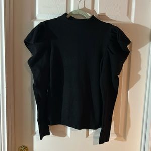 MWT Industry Republic Clothing Black Unique Sweater